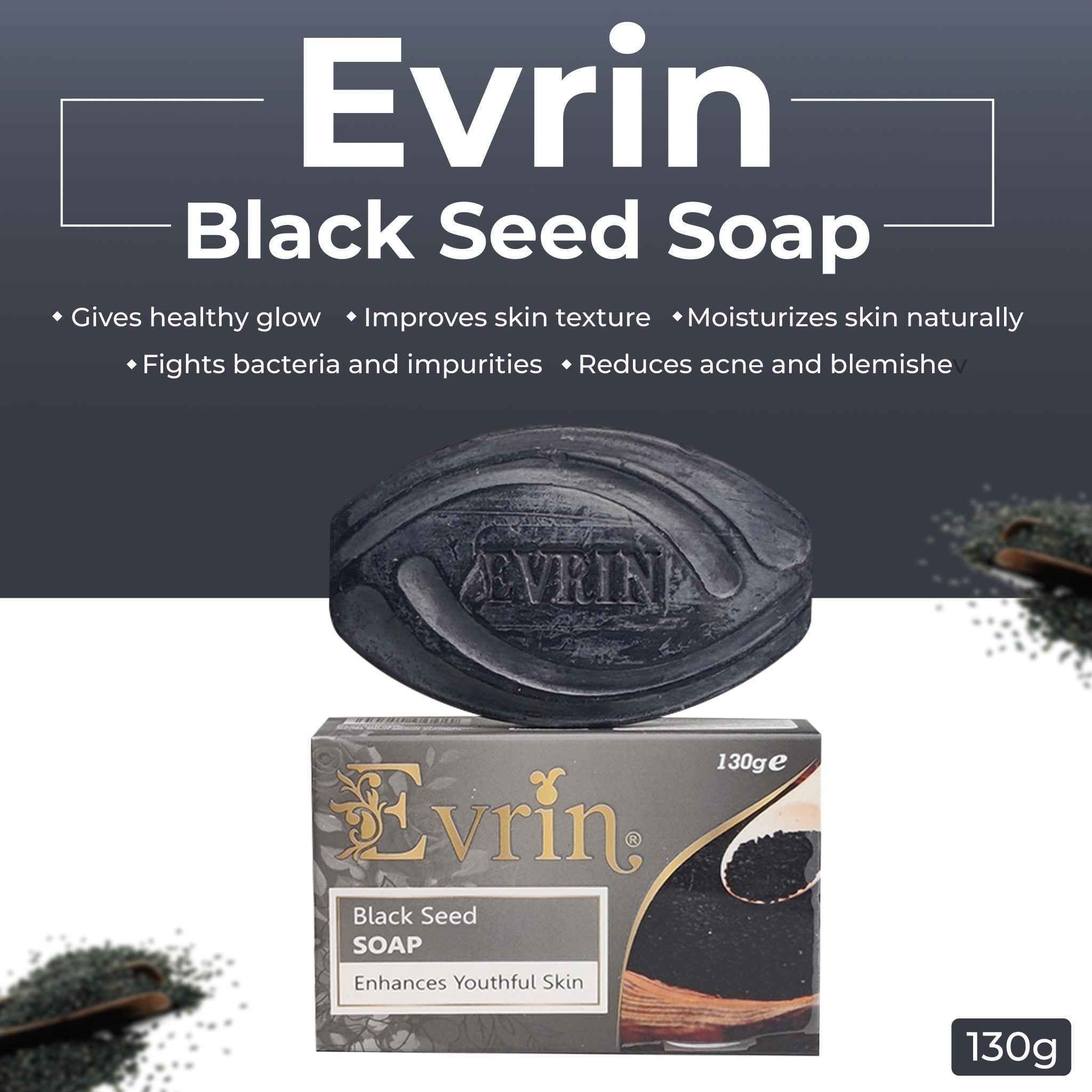Evrin soap collection (Bundle of 4 soaps)