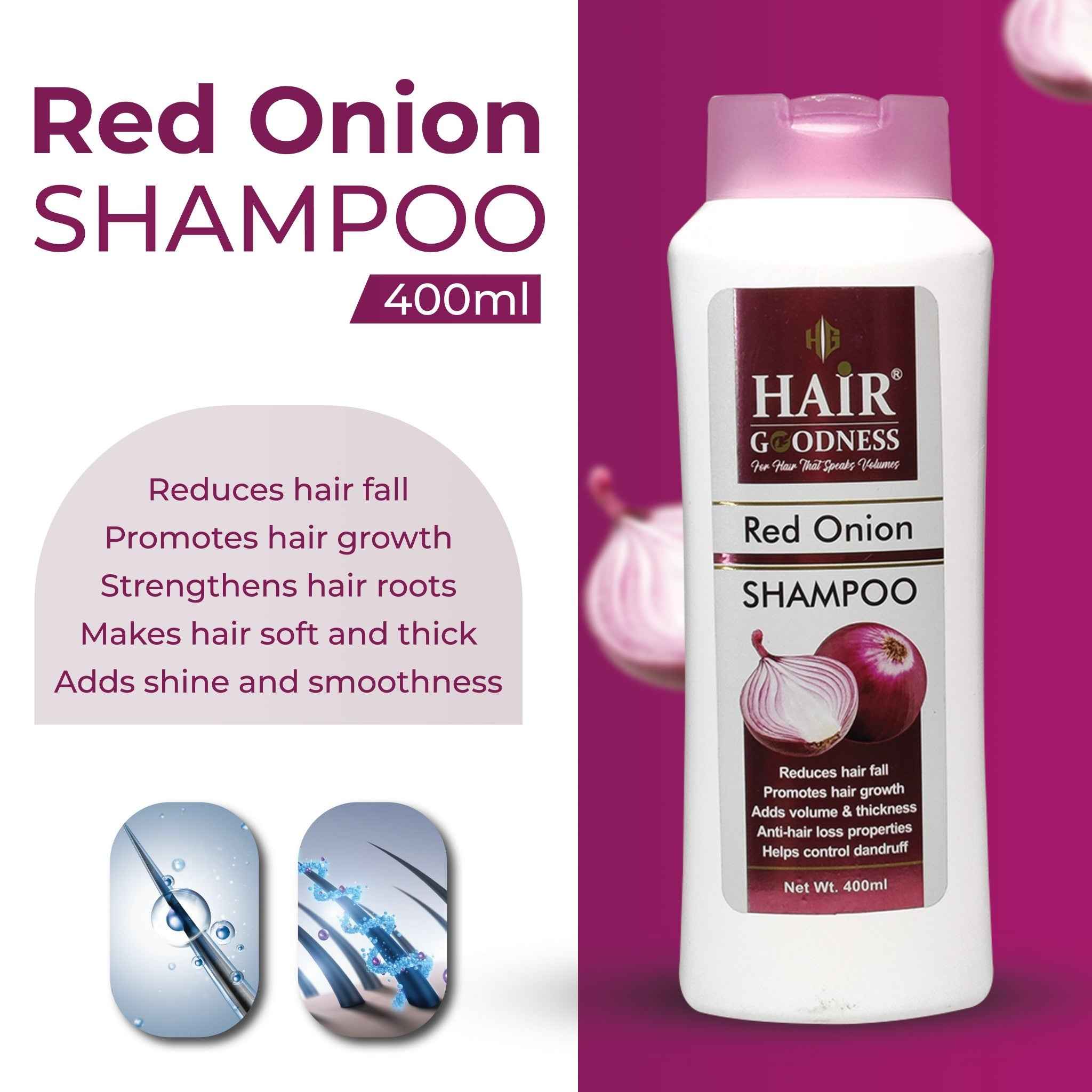 Hair Goodness Red Onion Shampoo