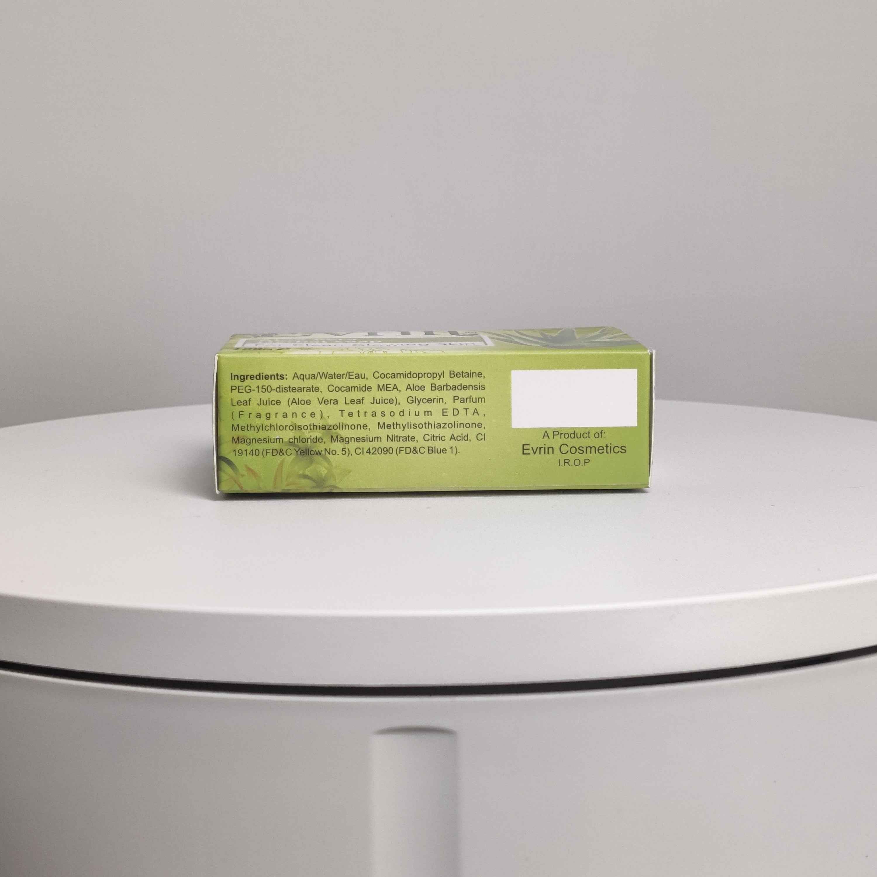 Evrin Aloe Vera Herbal Soap – For Clear, Glowing Skin