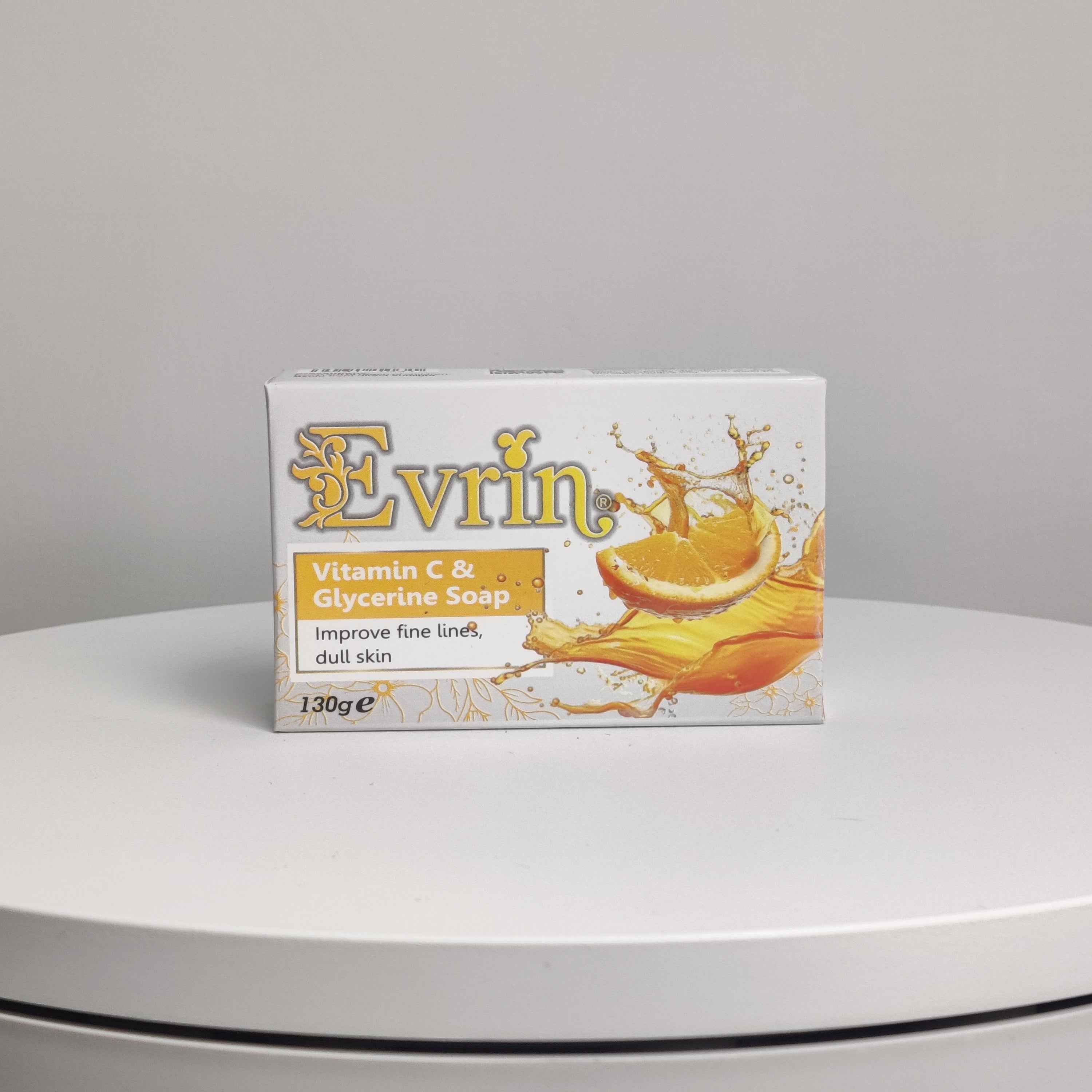 Evrin® Vitamin C & Glycerine Soap – Brighten &amp; Refresh