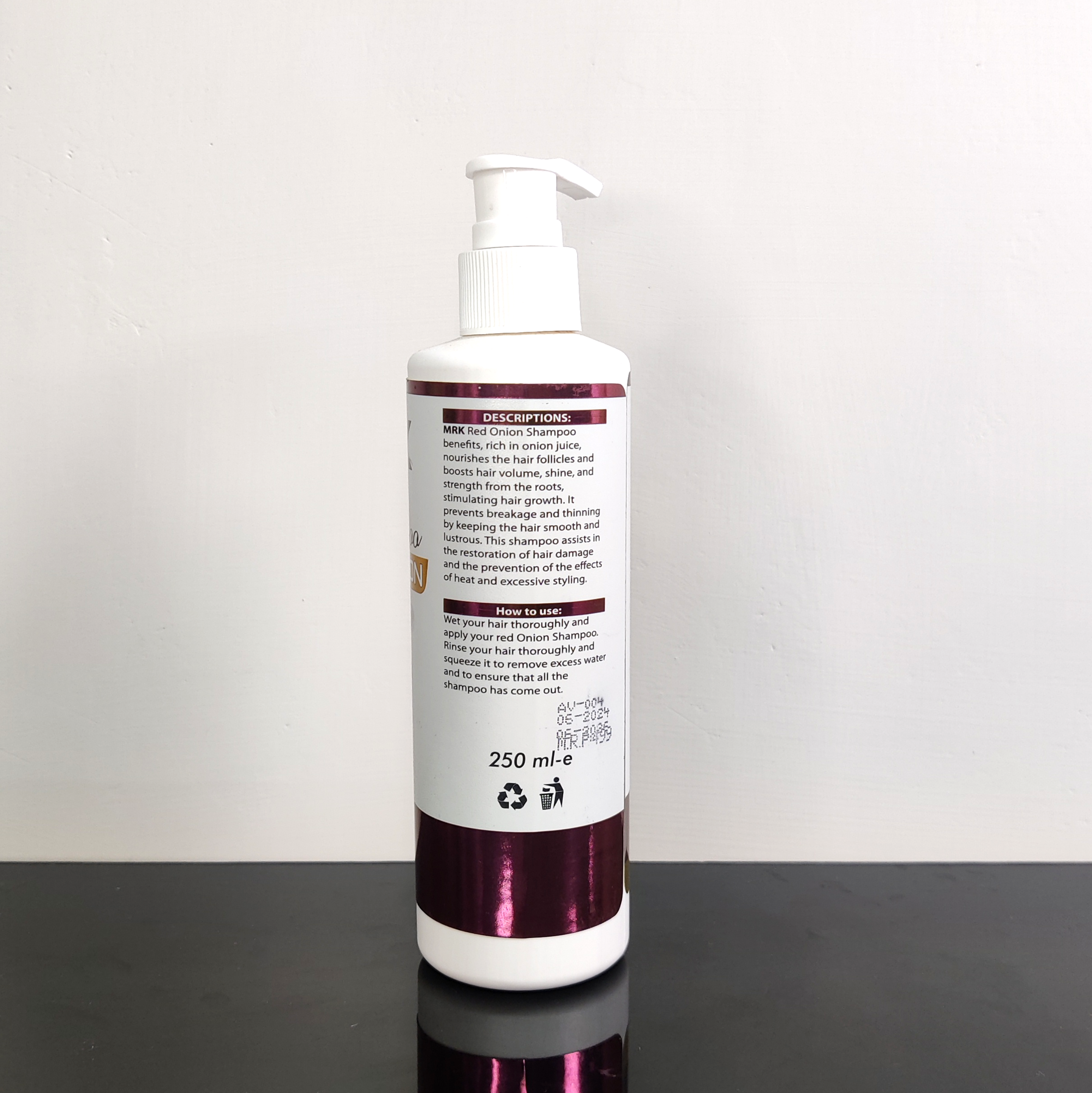 MRK Red Onion Shampoo - 250ml